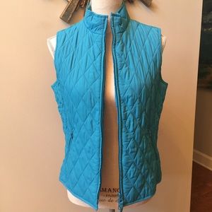 RELATIVITY Quilted Blue Vest